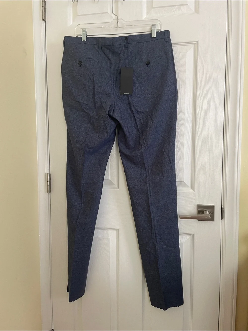 Hugo Boss Dark Blue Dress Trousers
